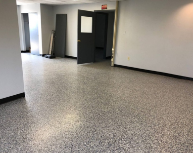 Commercial & Industrial Flooring commercial floor with epoxy coating