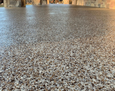 Epoxy and Polyaspartic epoxy coating